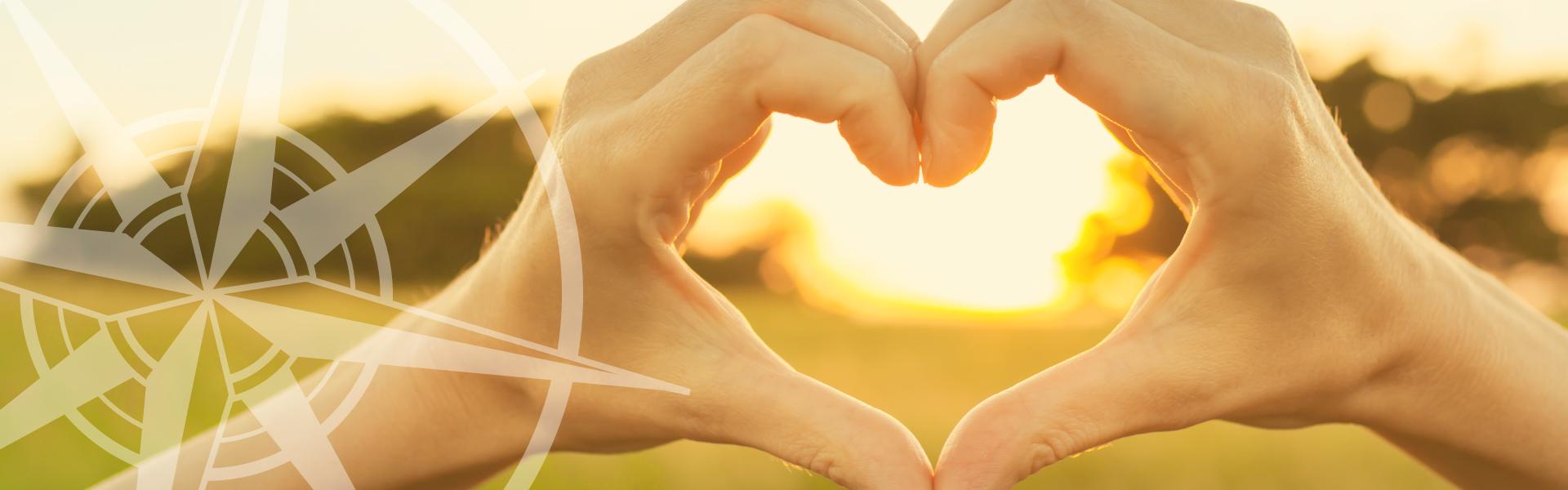hands making a heart
